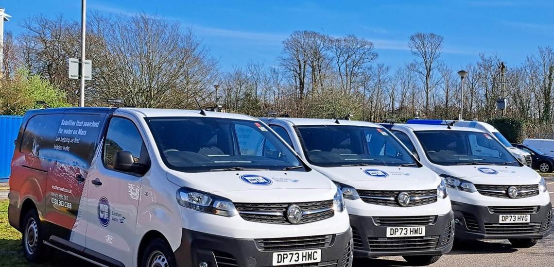 Solar panels on new van roofs help charge equipment