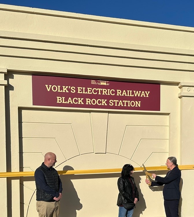 Southern Water refurbishes ticket office and loos at Blackrock Volks Railway Station