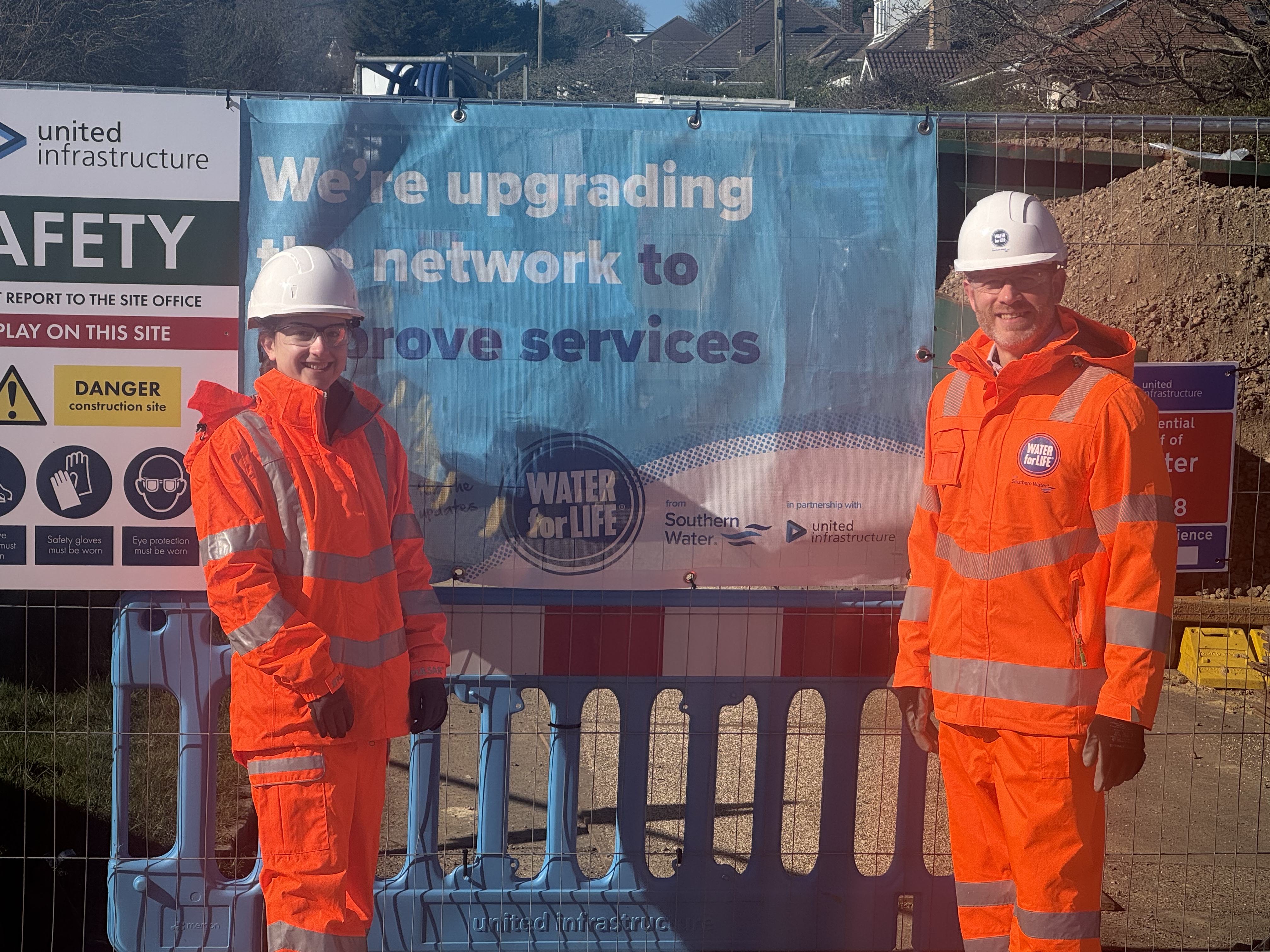 £1.4m mains replacement underway to cut bursts in Sussex village  